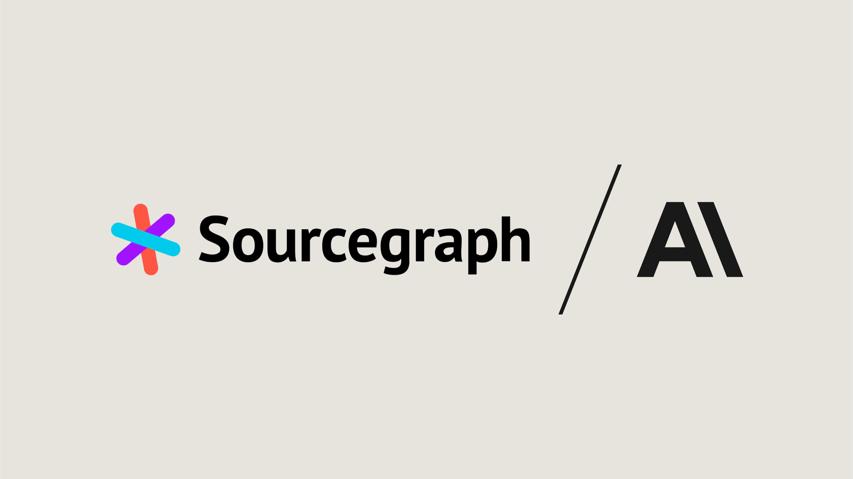 Sourcegraph and Anthropic logo