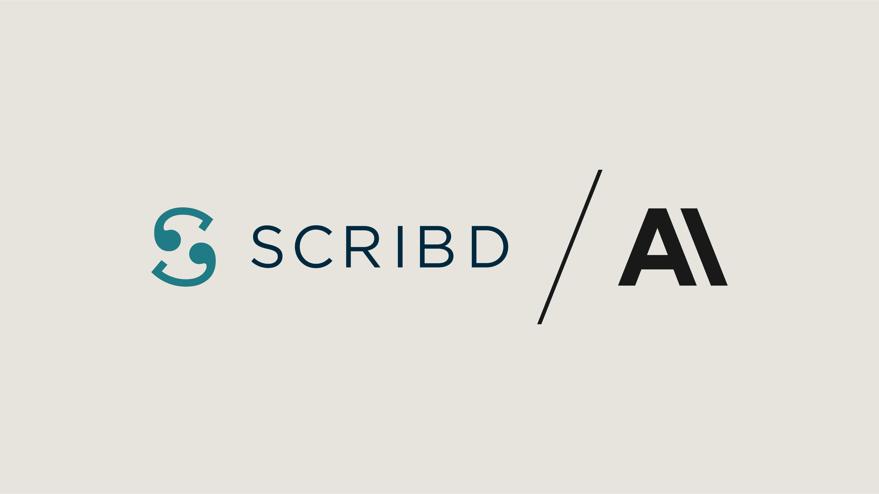 Scribd + Anthropic logos