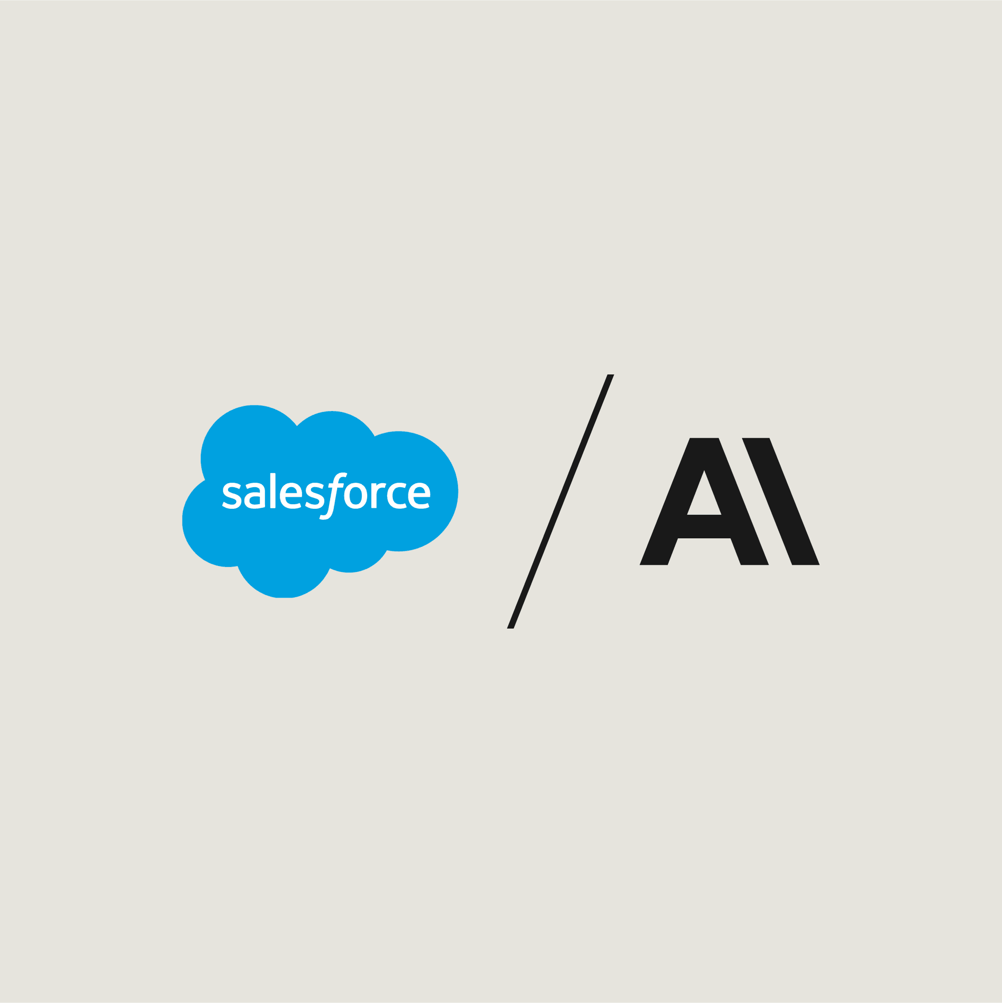 Salesforce and Anthropic logo lockup