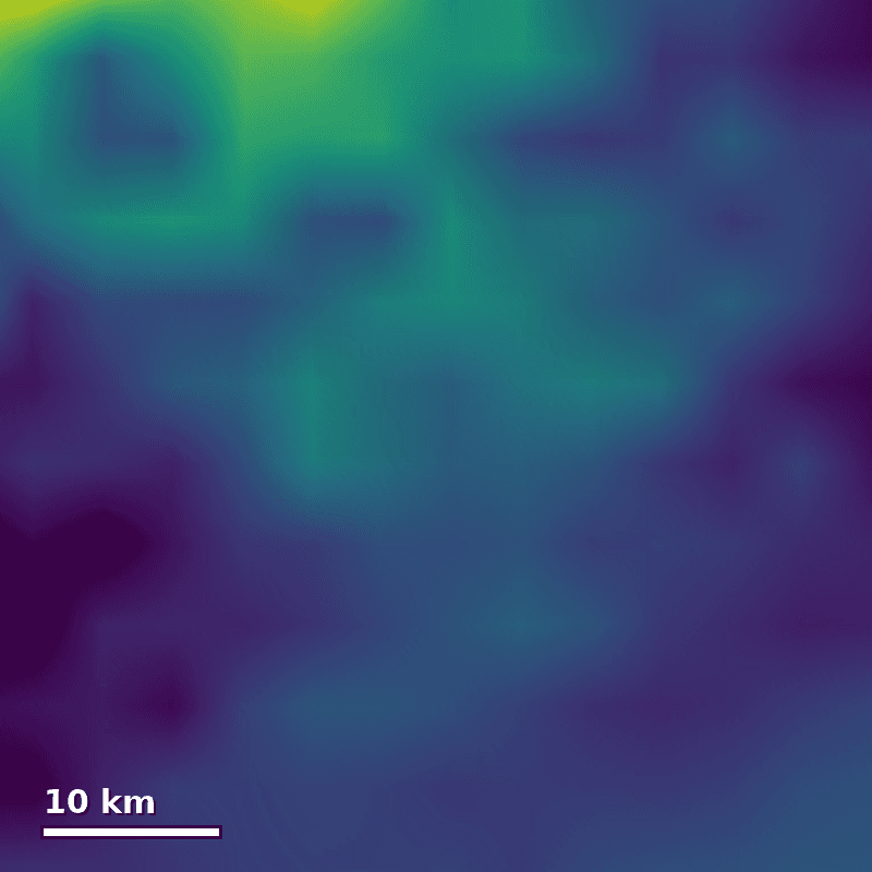 Altimetry 10-20km footprint